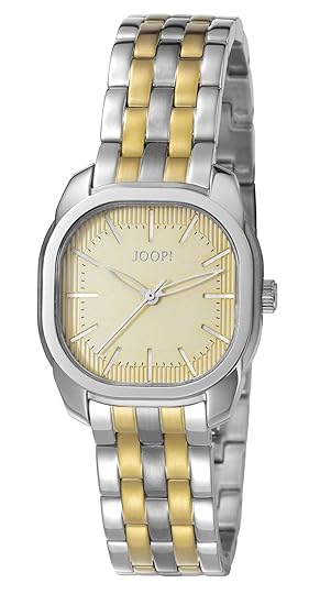 Joop! Damen-Armbanduhr Nude Kiss Analog Quarz Leder