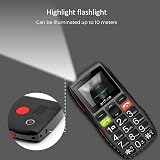 artfone C1 Unlocked Senior Big Button Mobile Phone with SOS 1400mAh Battery view 5