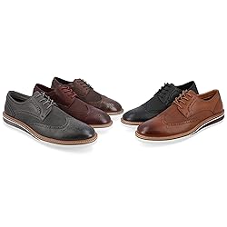 Vance Co. Men's Warrick Tru Comfort Foam Wingtip