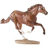 Breyer Traditional Series Secretariat Horse with Base | Model Horse Toy | 13.5" x 9.5" | 1:9 Scale | Model #1345