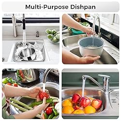 BOSREROY 20.8CM Stainless Steel Washing Up