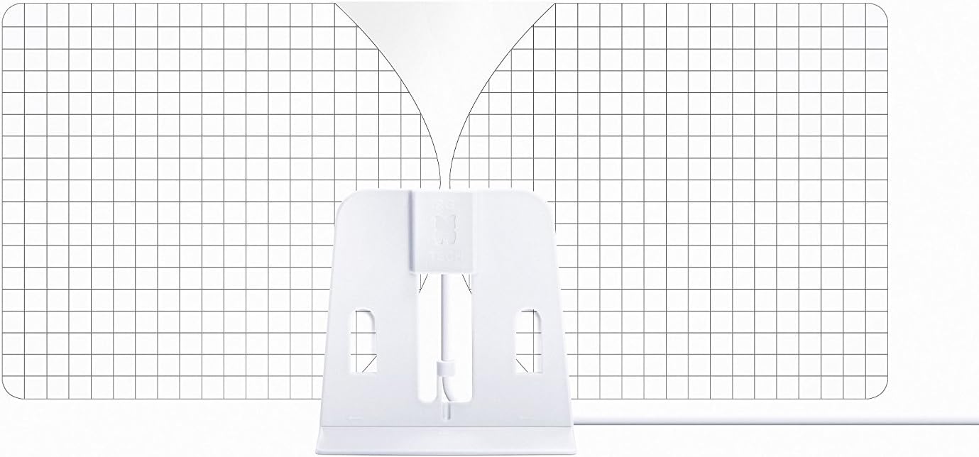 RGTech Monarch 50 Transparent Indoor Freeview HDTV Aerial - True 50 Mile Multidirectional Paper-Thin Antenna - 4G filter for Maximum Freeview/UHF/VHF/FM/USB TV Tuner/DVB-T/DVB-T2/DAB radio reception - Image 3