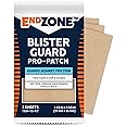 Endzone Blister Guard Pro-Patch (Moleskin) - Comfortable Skin Protection for Blisters, Calluses, and Tough Spots | Trim to Fit | Durable Adhesive | Foot Care Essential (3 Count)