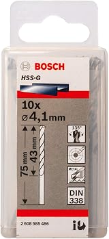 Bosch Professional Metal Drill Bit HSS-G DIN 338 Ø12.5x101x151 mm view 8
