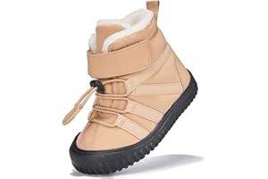 Newsonet Toddler Winter Snow Boots Boys Girls Cold Weather Baby Faux Fur Shoes (Infant/Toddler/)