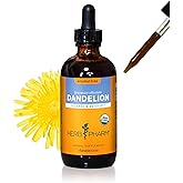 Herb Pharm Certified Organic Dandelion Liquid Extract for Cleansing and Detoxification, Alcohol-Free Glycerite, 4 Ounce