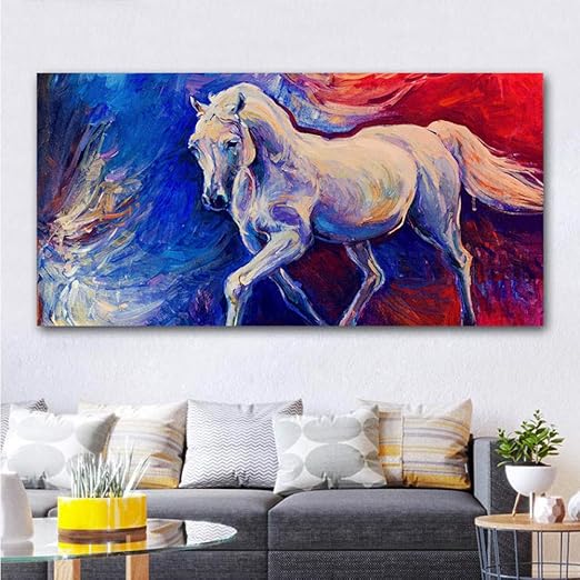 Azul Arte Color Pared Lienzo Decoracion Del Hogar Lienzo Pintura