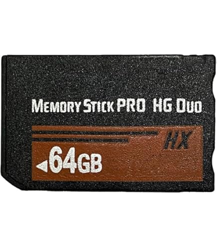 Amazon.com: Sony 8 GB PRO-HG Duo HX Memory Stick MSHX8B