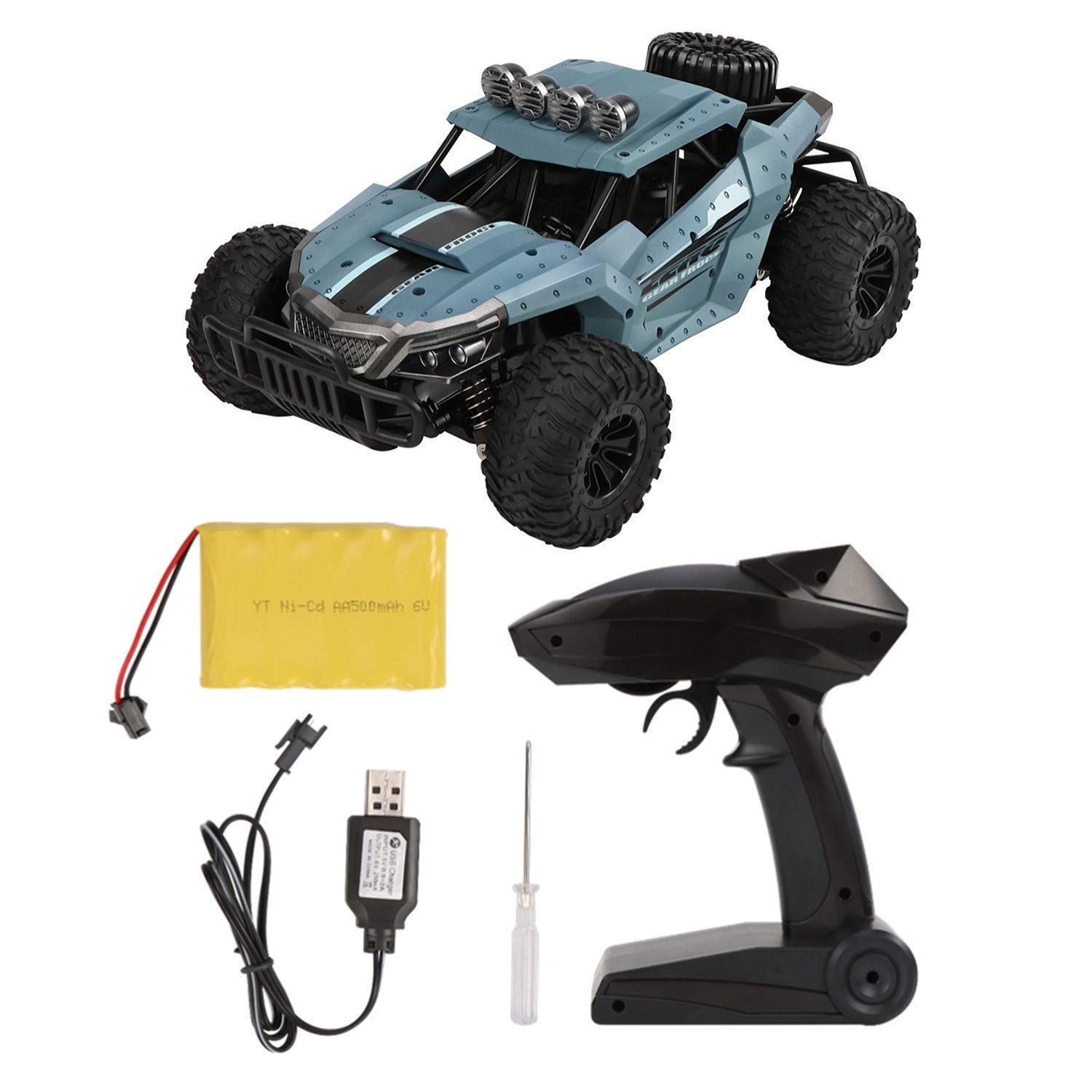 Kinglionae DM-1803 Electric 4 Wheel Off-Road Vehicle Toys (Blue)