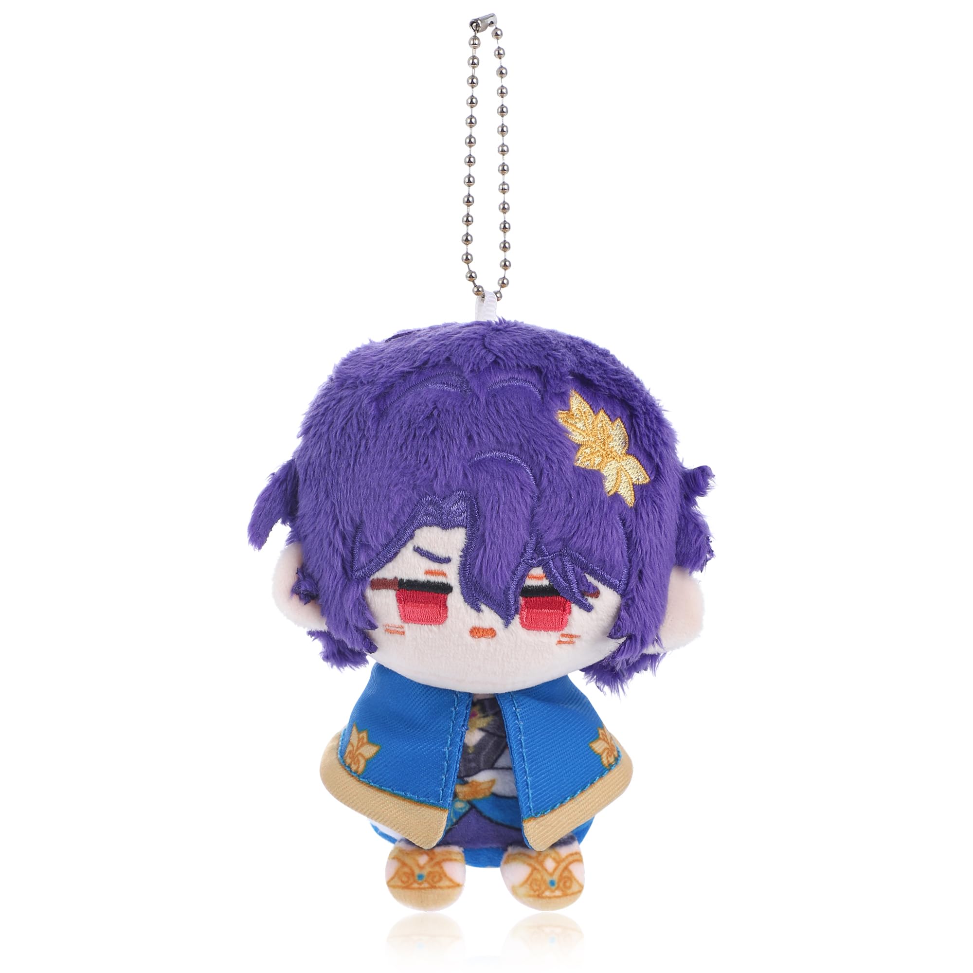 UTIEHD Anime Game HSR Character Bag Charm, Cute 4-Inch Collectible Keychain Pendant, Compact Size for Backpacks and Keys for Fans (Dr Ratio)