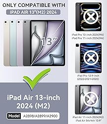 OKP Case for New iPad Air 13 inch M2 2024