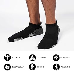 Lapulas Athletic Running Ankle Socks, Low Cut