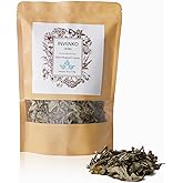 INVENKO Dried Mugwort Leaves herb Pure Hand Picked Bulk Nil Stem, Stalk, Natural Fresh Scent Artemisia vulgaris Addictives Free - 4 ounce
