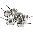 Cuisinart 77-11G Stainless Steel 11-Piece Set Chef's-Classic-Stainless-Cookware-Collection