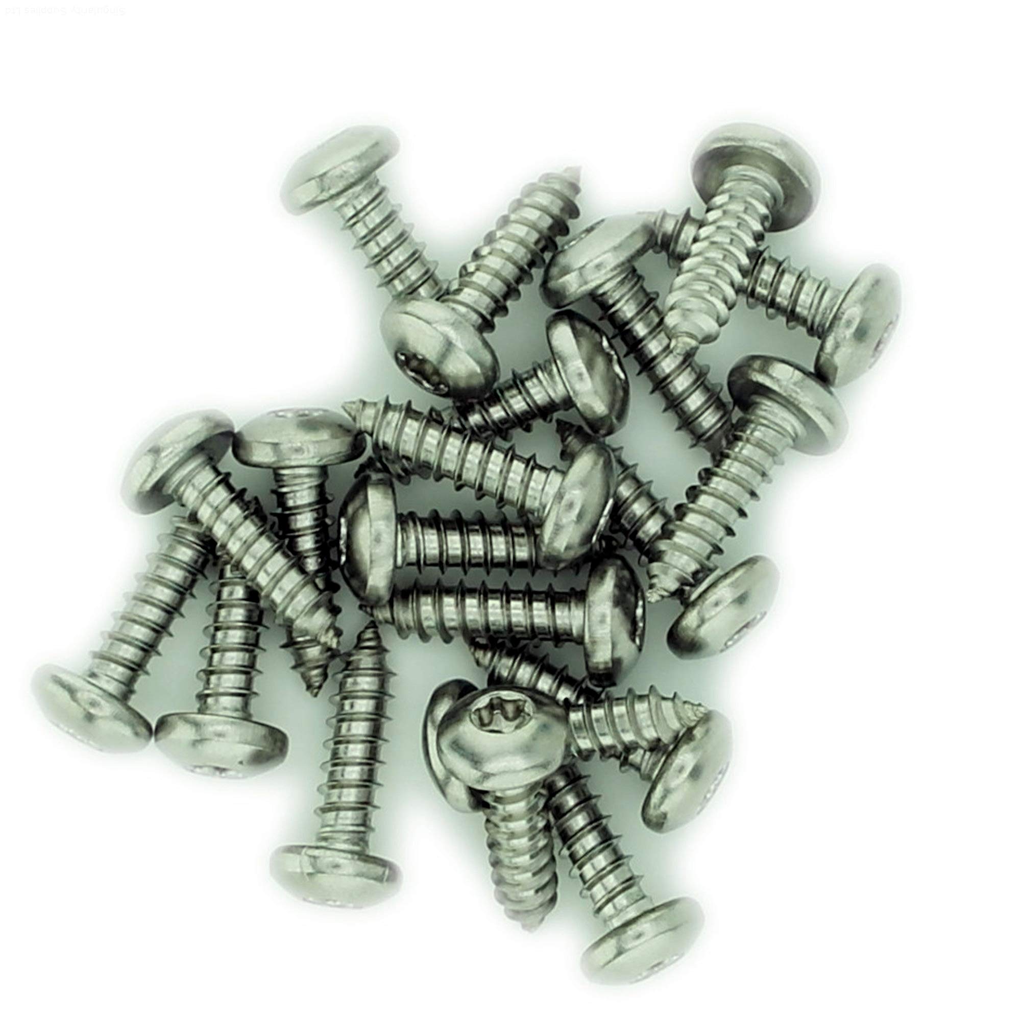 No.8 x 0.75 (4.2mm x 19mm) TX Pan Self-Tapping Screw - Stainless Steel (A2) (Pack of 20) โ image 1