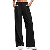 Ewedoos Wide Leg Pants Woman Stretchy Work Dress Pants Women Trendy 2026 Business Casual Outfits Comfort Fit Slacks Trousers