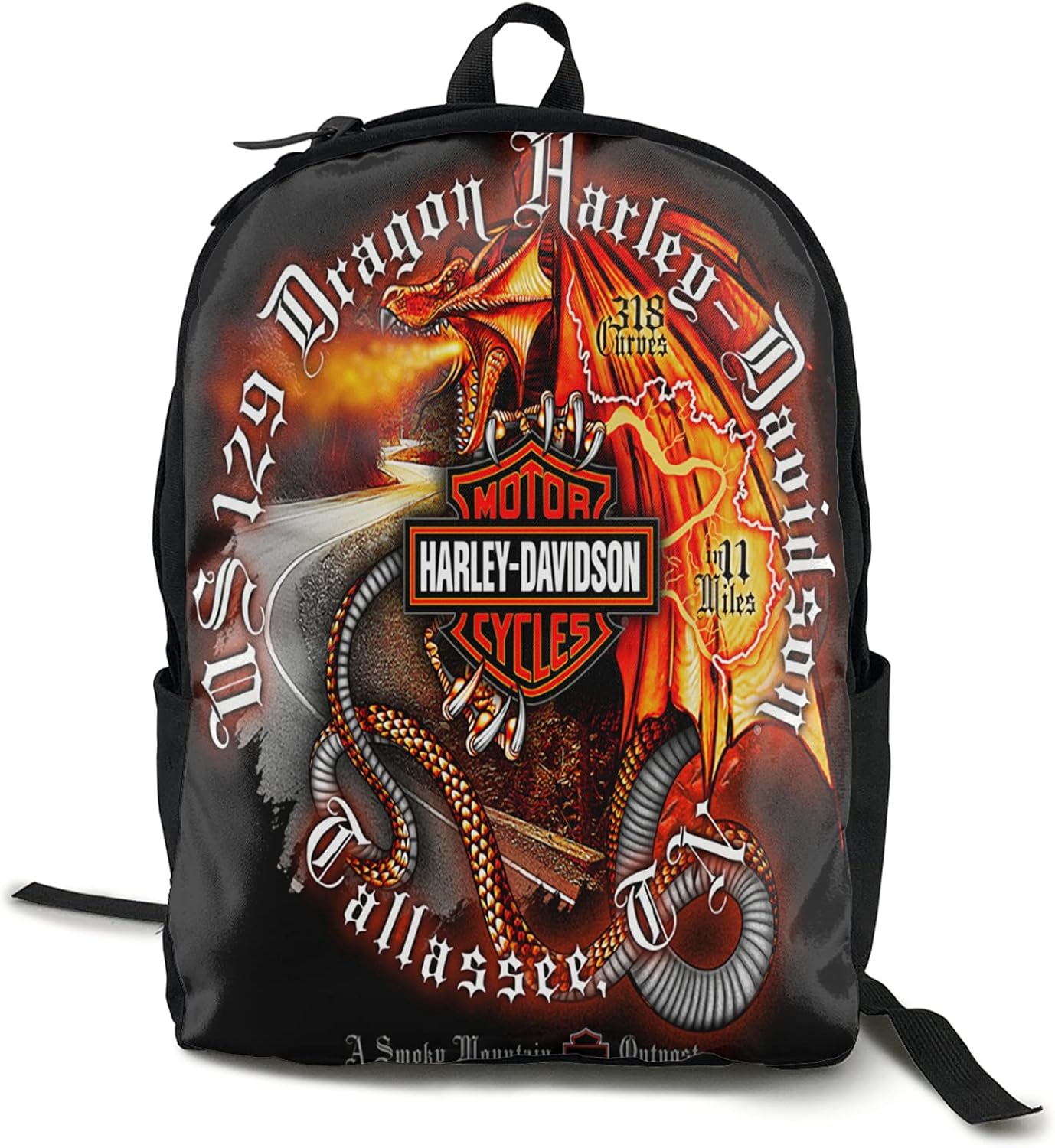 Harley Davidson Backpack Rucksack School Bags for Women Ladies Girls
