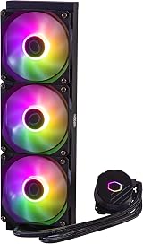 Cooler Master MasterLiquid 360L Core ARGB CPU Liquid Cooler Dual Chamber Gen S view 5