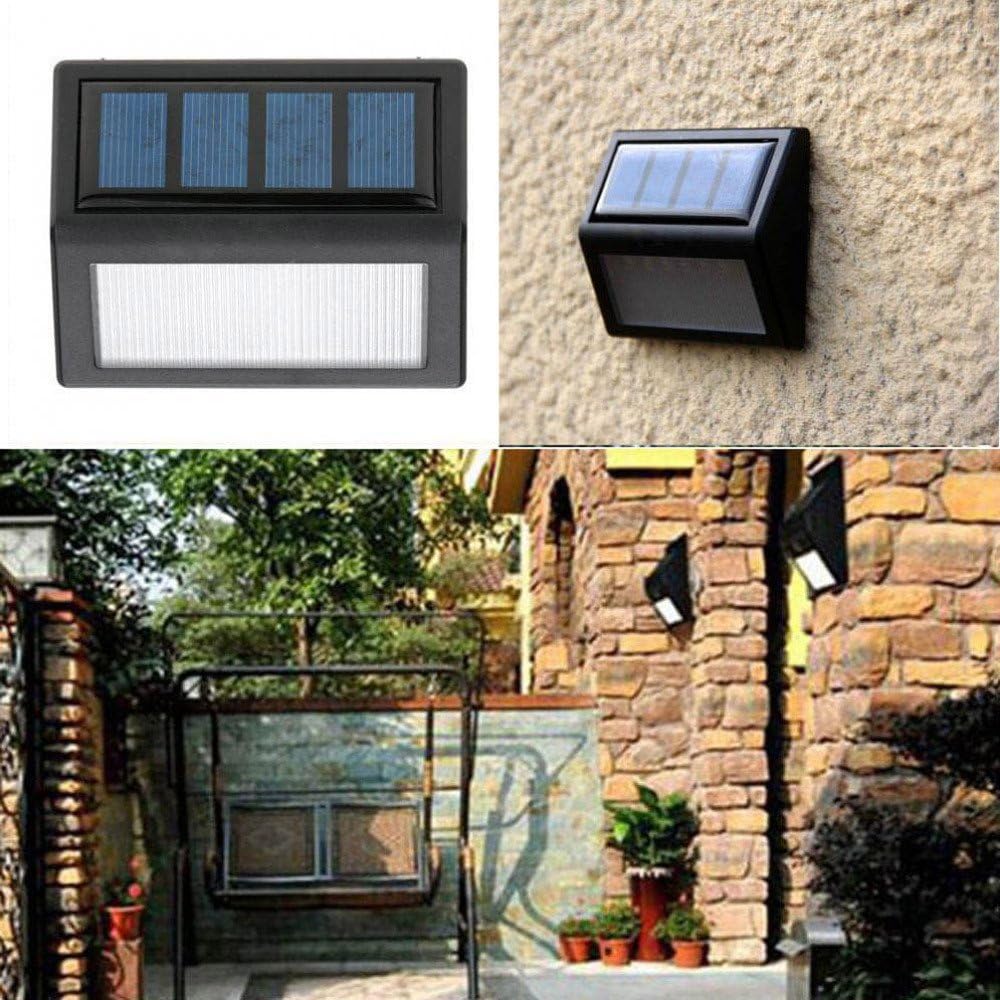 Clearance! Solar Wall Light, WATOPI Sensor 6 LED Garden Lights, Waterproof Solar Lights Wireless Outdoor Lights for Patio, Fence, Yard, Garden, Garage