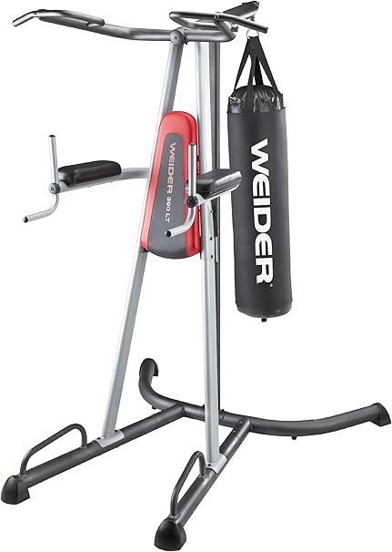 Dip station with punching bag Clearance