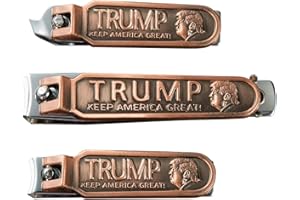 STAR MISS RIVER Donald Trump 2024 Keep America Great Nail Clippers Set Birthday Christmas Gifts for Men Women Mom Dad