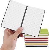Lefute A6 Notebooks Pocket Journal 160 Pages PU Hardback Orange 80 Sheets view 6