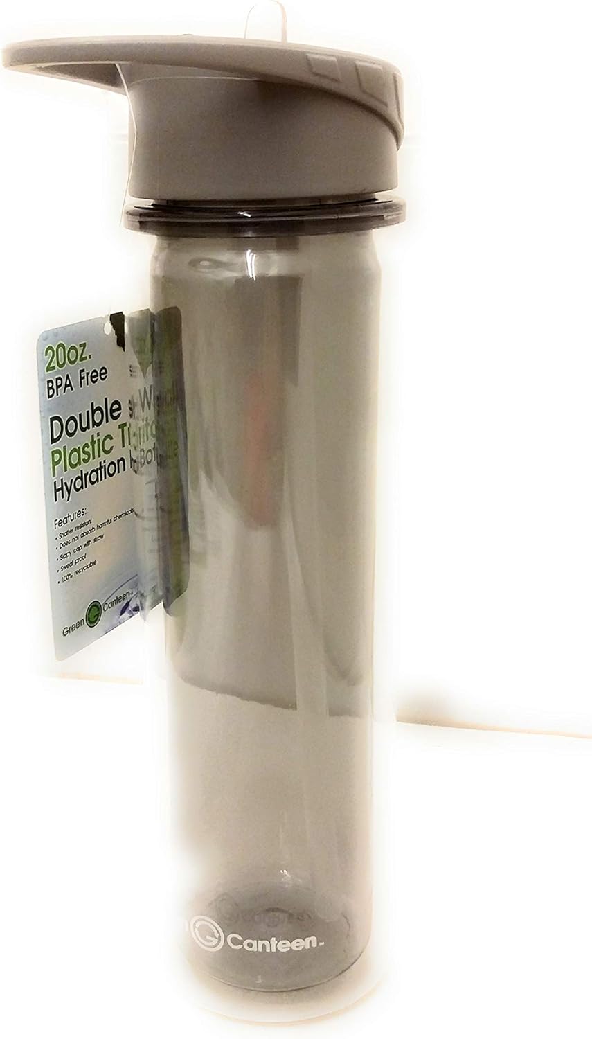 green canteen double wall plastic tritan hydration bottle