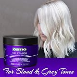 OSMO Silverising Violet Mask 300 ml Sulphate Free Jojoba Oil for Blonde Hair view 3