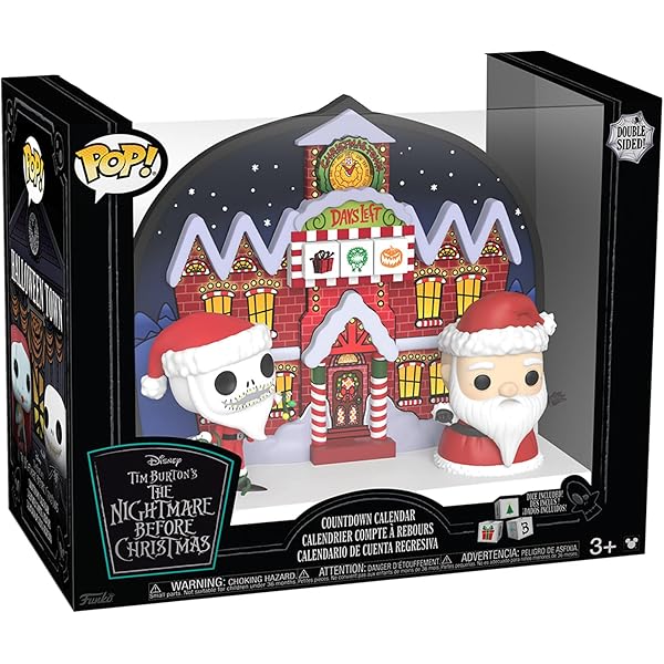 Nightmare Before Christmas アドベントカレンダー Disney Tim Burton's the Nightmare Before Christmas Christmas Town