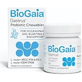 BioGaia Gastrus L reuteri Probiotic | 35 Years of Clinical Gut Research | L reuteri 6475 + 17938 Probiotics | Ease Gut Discomfort, Gas &amp; Bloating | Promotes a Healthy Gut &amp; Microbiome | 30 Chewables