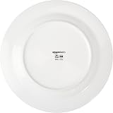 Amazon Basics 16-Piece Dinnerware Set Porcelain Plates Bowls Microwave view 5