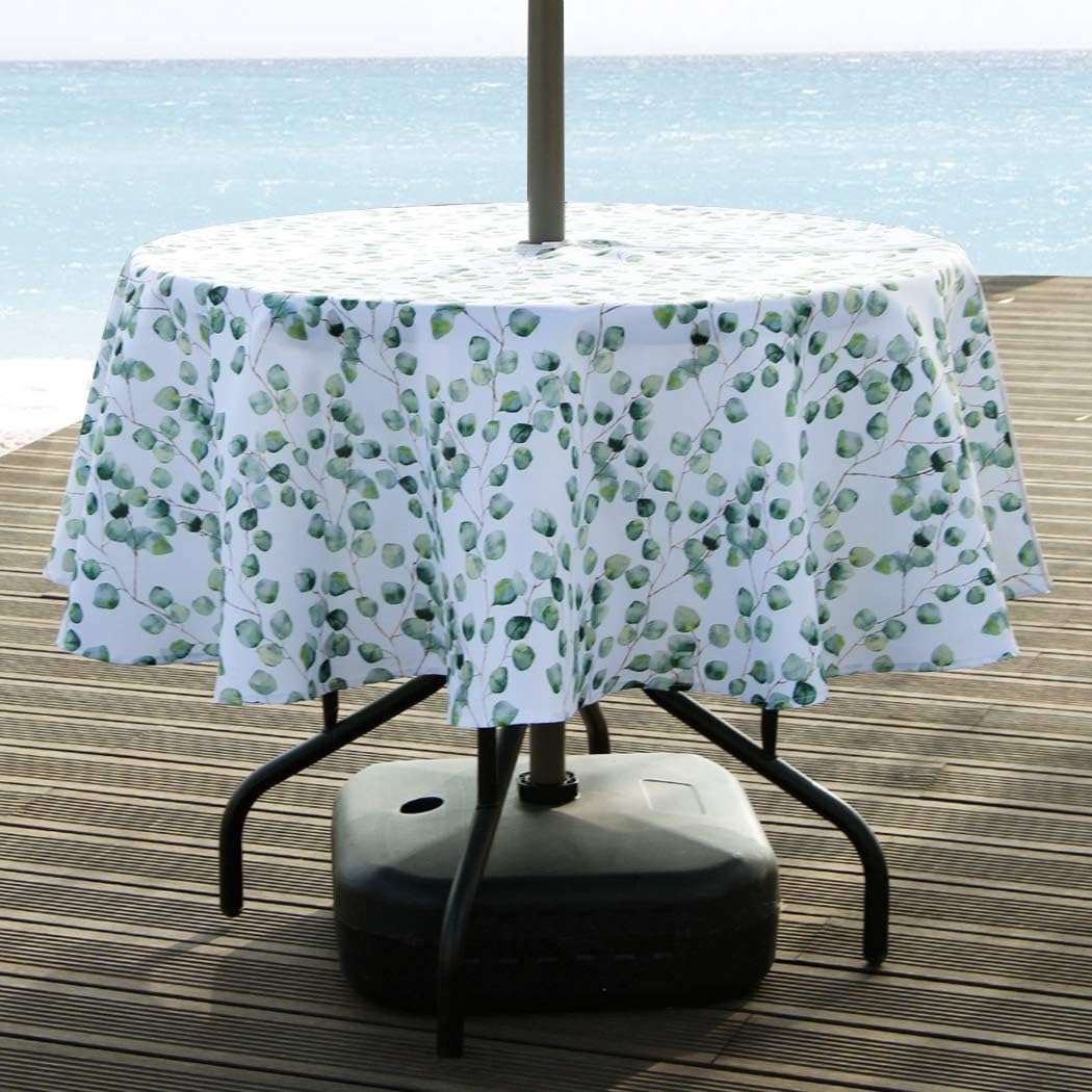 Lamberia Round Tablecloth with Umbrella 