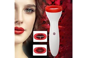 SMALIBAL Lip Plumper Tool, Electric Lip Plumper, Lip Plumper Device, Lip Enhancer Plumper Tool, Lip Suction Plumper, Lips Lines, Lip Beauty Tool, Electric Lip Enhancer, 3.7V 450mAh(White)