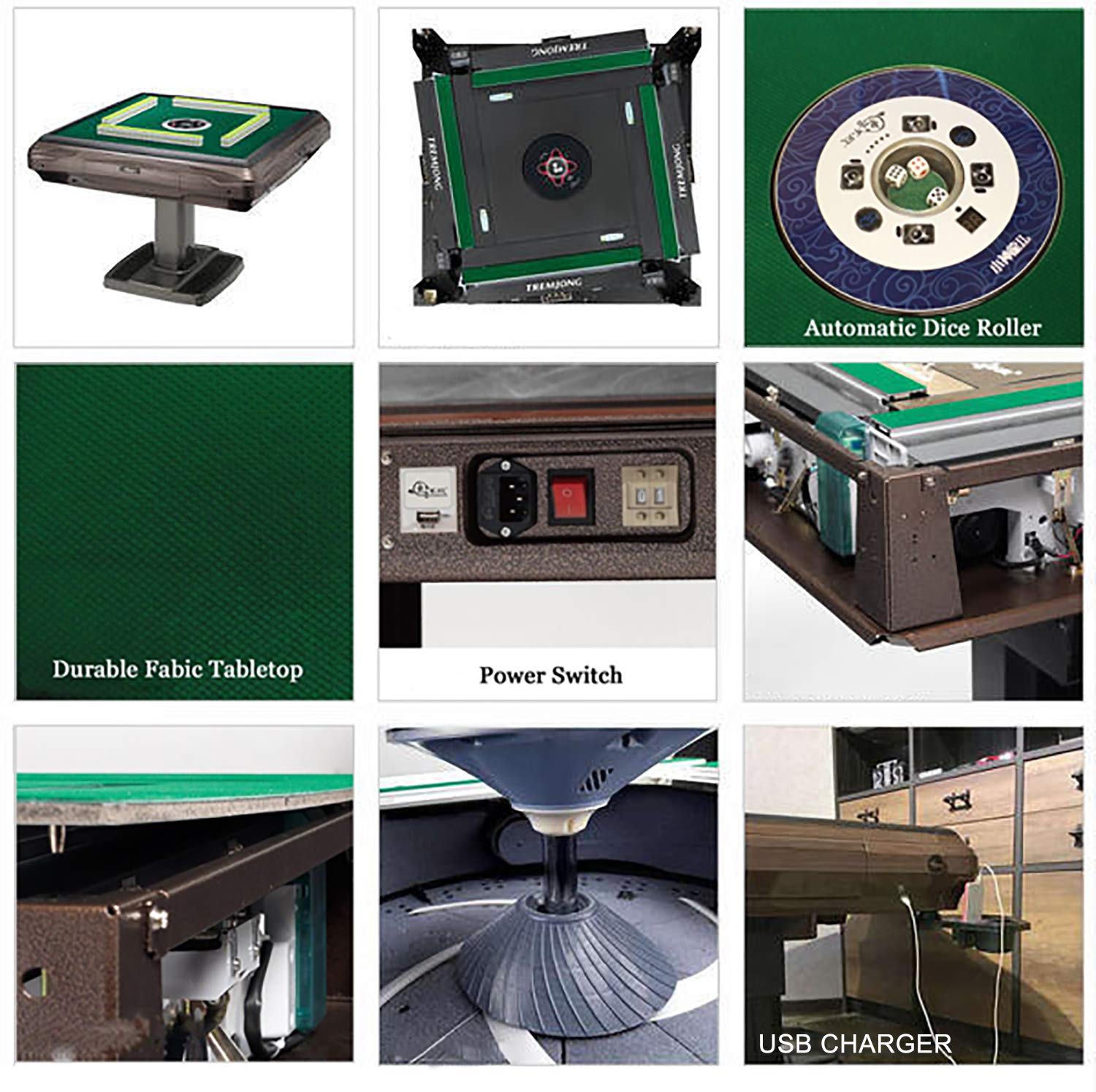 36mm Japanese Mahjong Style 電気麻雀卓 144tiles 麻雀 マージャン Automatic Mahjong Table Ebay