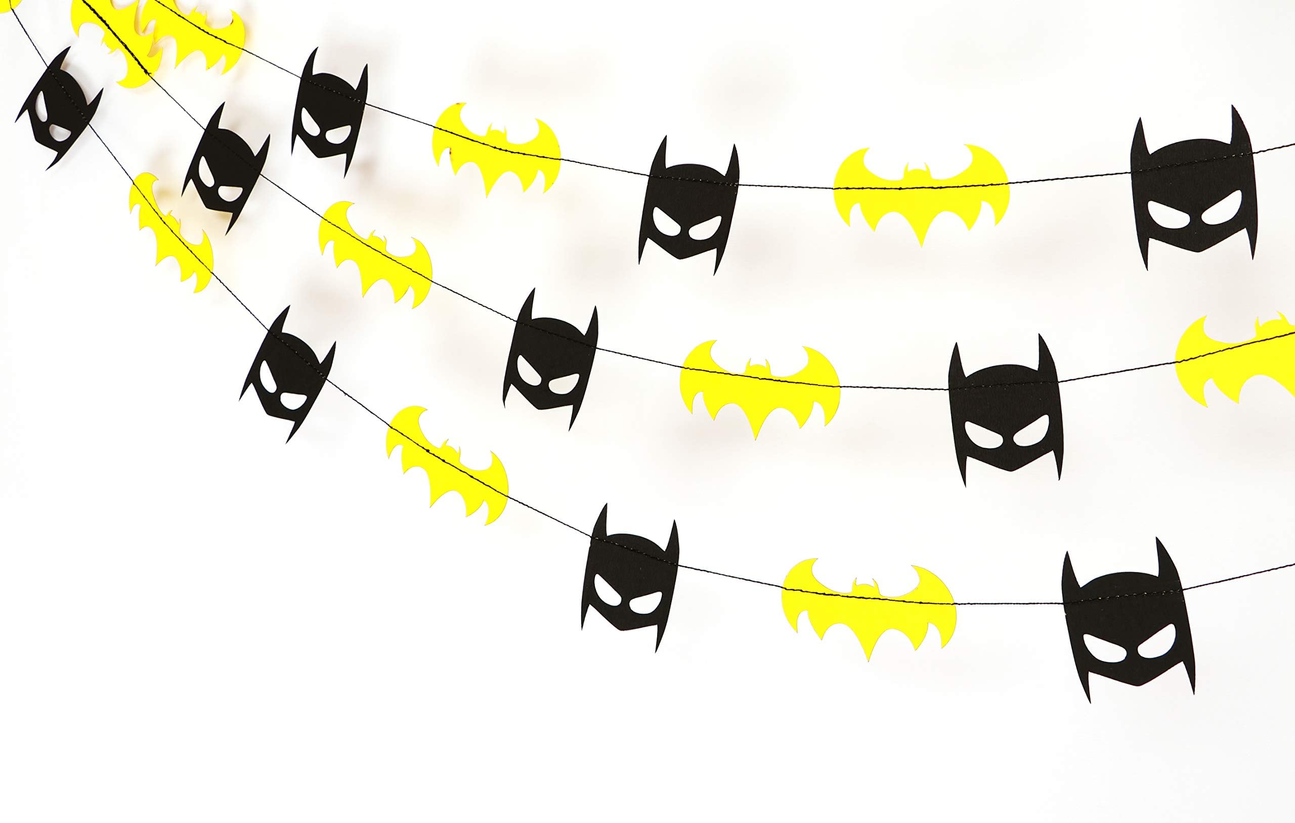 Seyal Batman Garland - Birthday Decorations,Party Decorations,Party décor,Creative Decoration