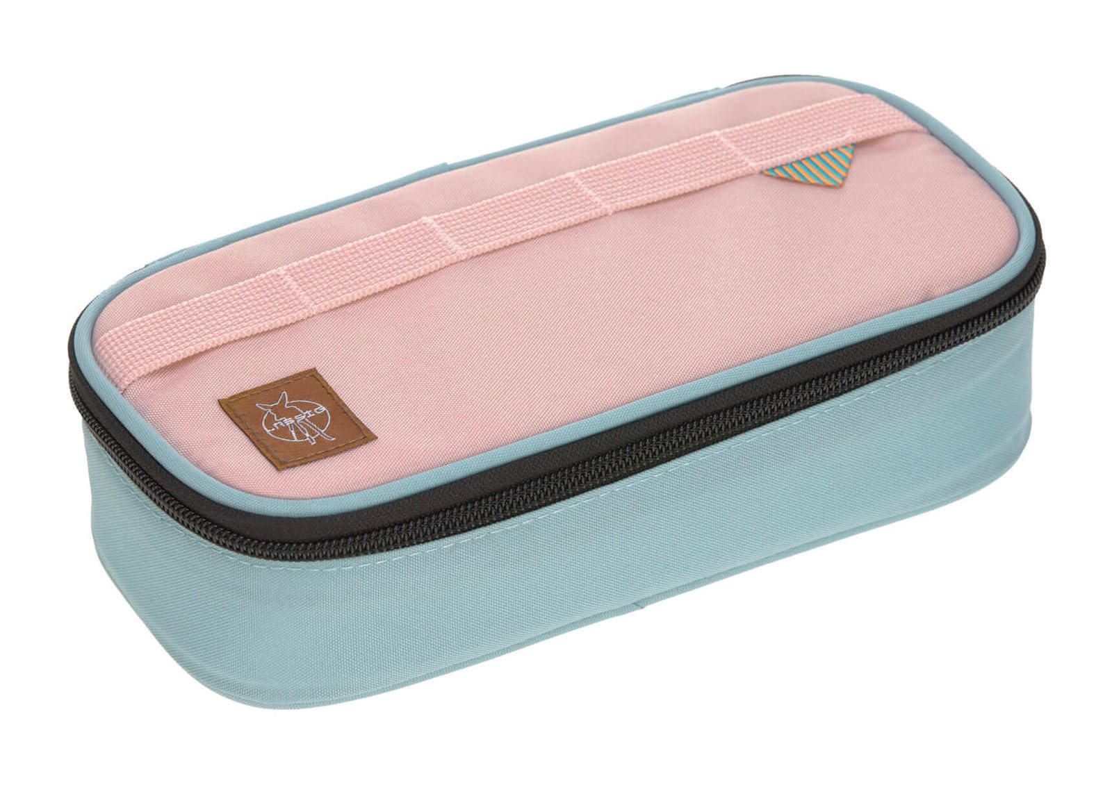 LÄSSIG School Spacy Pencil Case Unique Rose/Blue/Black