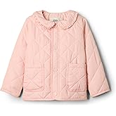 Amazon Essentials x Sofia Grainge Toddlers and Baby Girls' Midweight Field Jacket with Ruffle