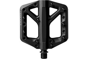 Crankbrothers Stamp Flat BMX/MTB Bike Pedal - Platform Bicycle Pedal, Minimal Profile, Adjustable Grip