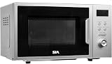 SIA FDM21SI 20L Microwave Silver 700W 8 Auto-Functions 5 Power Levels view 2