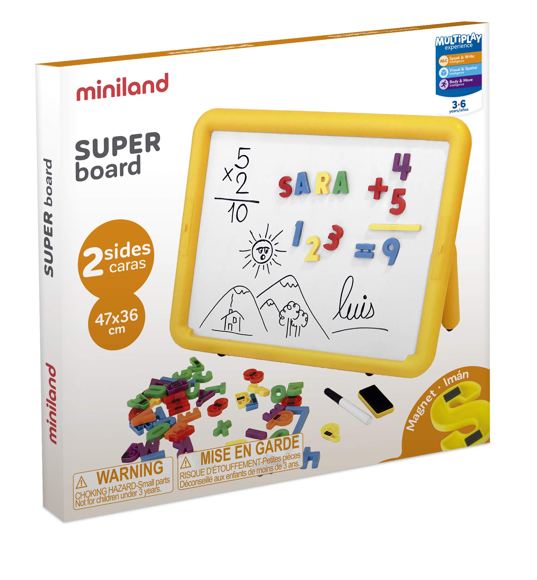 Miniland Super Board 2 metallic sides, Multi-Color