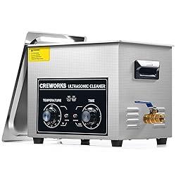 CREWORKS 10L Ultrasound Cleaning Machine with