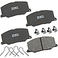 Bendix Premium SBC356 Ceramic Front Brake Pads for Lexus ES250 1991-1990, Toyota Camry 1991-1987, Celica 1993-1988