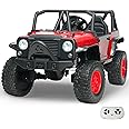 Amazon.com: 24V 5AH 2 Seater Power Wheels for Kids, 4WD Kids' Electric ...