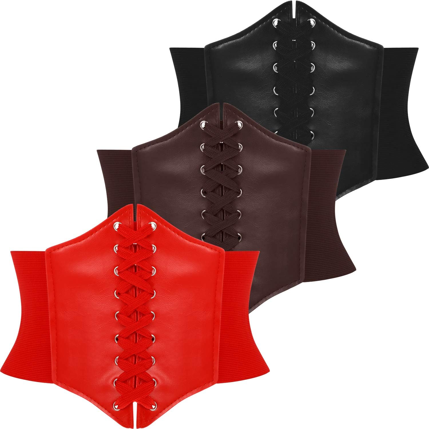 black waist cincher belt