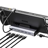 JSAUX Upgraded Docking Station 4K@120Hz for Steam