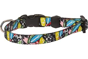 Yellow Dog Design Surfboards Dog Collar - Size Teacup 4" - 9"