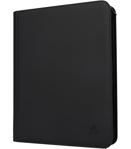 Amazon.com: GrinOwl 16 Pocket Top loader Binder, Holds 640 Top Loaders,  Large Top loader Card Binder with Sleeves for Cards in 3
