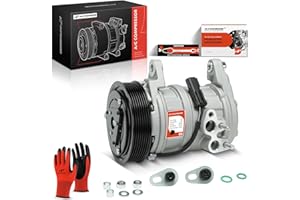A-Premium Air Conditioner AC Compressor with Clutch Compatible with Dodge Ram 1500 2500 3500 5.7 2003-2008, Ram 4000 5.7 2005