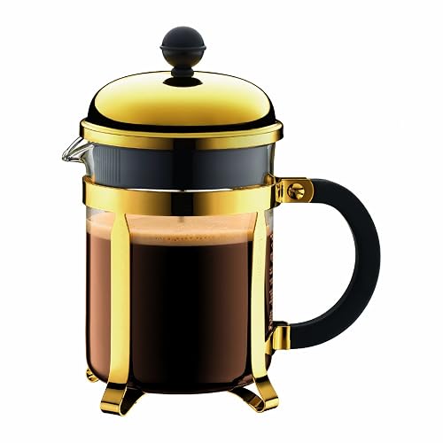 高級感あるゴールドカラーのBODUM（ボダム）「CHAMBORD」 