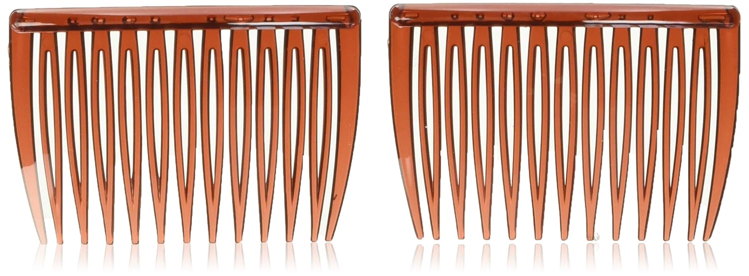 Goody Side Hair Combs, Mock Tortoise, 2-count : Hair Styling Products : Beauty